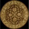Nourison Jaipur Area Rug Collection Brown 8 Ft X 8 Ft Round 99446586131